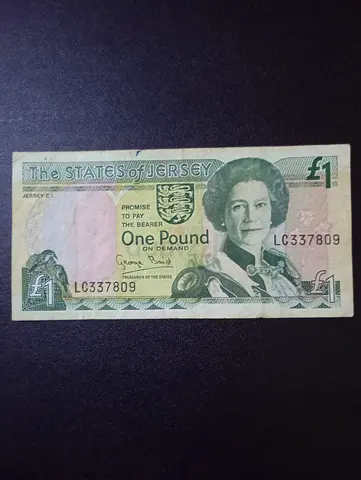 States of jersey one pound