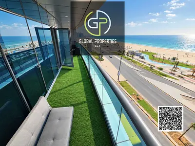 🌊 Luxury 2BHK Full Sea View | Massive 2,800 Sq Ft | Largest Balcony |Laundry Room| Ajman Corniche