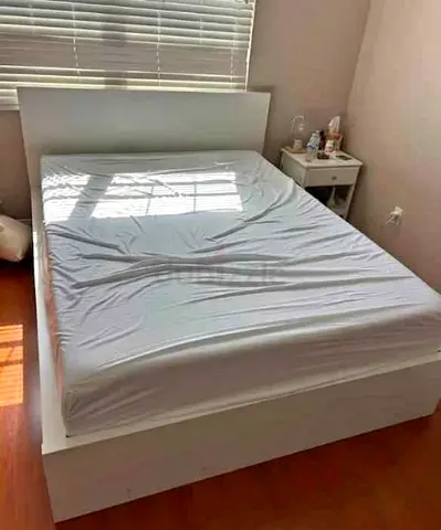 Ikea King Size Bed with Mattress Available in Perfect Condition