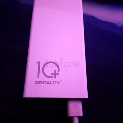Zentaility 10,000mAh Portable Power Bank - White