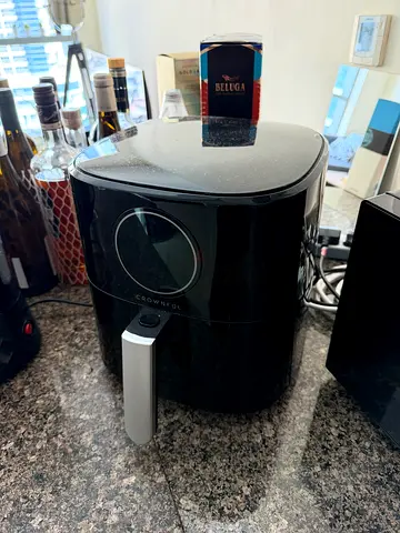 Philips-style Air Fryer (Black) - Good Condition, Compact