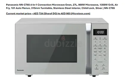 Panasonic Micro oven