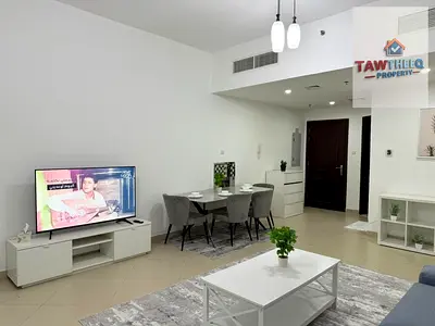 استوديو مفروش للإيجار الشهري في منطقة الجرف 2، عجمان - شامل جميع الفواتير