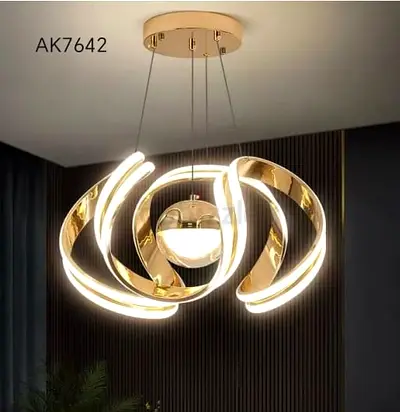 Modern Gold LED Pendant Chandelier - Contemporary Ceiling Light brend new stock available