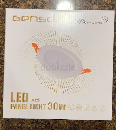 Genso LED Panel Light 30W (New in Box)