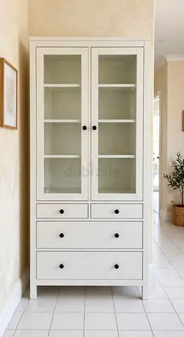IKEA HEMNES GLASS DOOR CABNET
