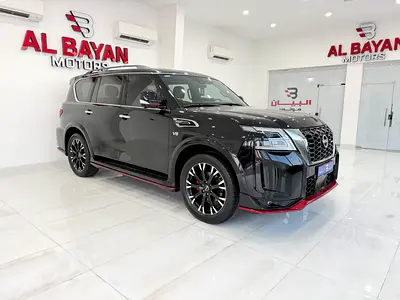 نيسان باترول نيسمو اسود / احمر خليجي الرستماني Nissan Patrol Nismo 2022 GCC Specs