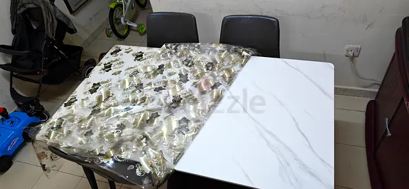 Dining table with four chair