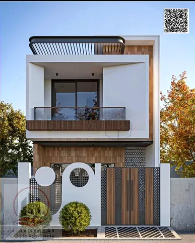 فيلا للبيع بمنطقة الحليو  بعجمان تصميم حديث ارضى واول  شامل رسو التسجيل (3 غرف ماستر مجلس و صالة وغرفة خادمة )