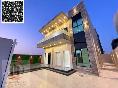 Villa  for sale at Ajman  -Al zaya  area  the Villa  3200 sqft   -G +1 ( 3  Master room +big  Majlis +3  Hall)