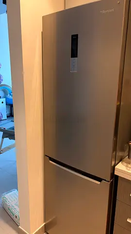 Bompani frost-free fridge freezer - good condition, 2-door stainless look