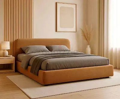 Premium Quality Cotton fabric Queen Bed Available