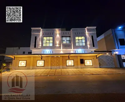 للبيع فيلا بمنطقة الياسمين بعجمان تصميم حديث ( 5 غرف ماستر + مجلس كبير + صالة كبيرة + غرفة خادمة )