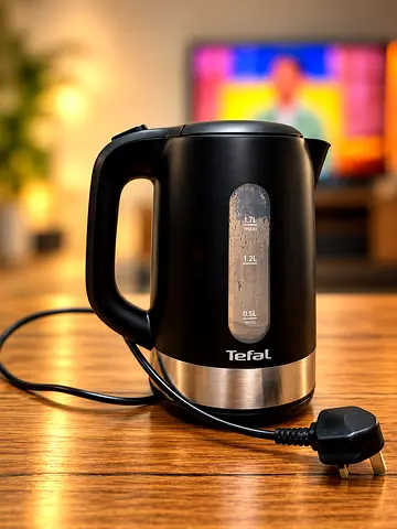 Tefal 1.7L Electric Kettle - Black, Excellent Working Condition