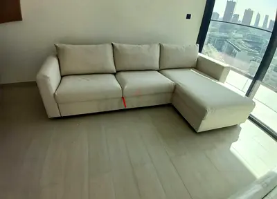 Ikea vimle L shape sofa bed with mattress