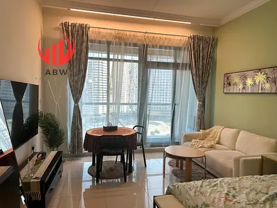 استوديو مفروش | برج الخليج التنفيذي A | إطلالة على وسط المدينة