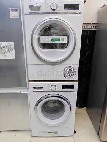 Siemens latest model iq700 9 kg washer and 9 kg dryer separate set with WiFi