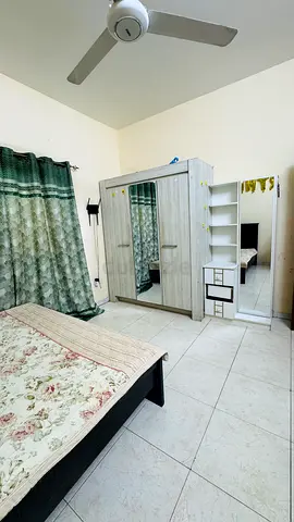 FURNISHED PRIVATE ROOM AVAILABLE AL MAJAZ1 WATER FRONT AREA