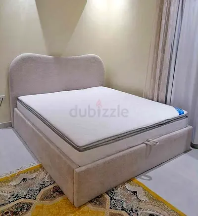Premium Quality Cotton fabric Queen Bed Available