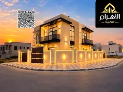 Corner property facing two streets; the villa consists of two floors plus a large roof terrace. Offe