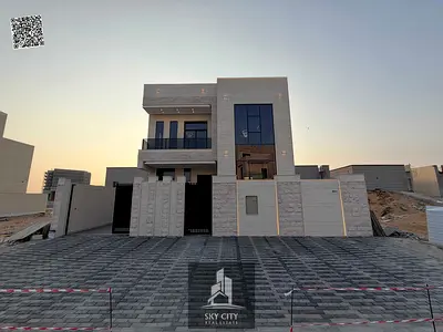 طابقين وروف  خلف الخدمات  تكييف مركزي 5 غرف نوم ماستر