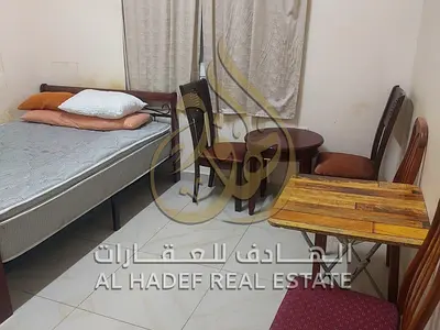 استوديو / مفروش فرش كامل / متاح براكن ترابيه / متاح محطه باص / النباعه / الشارقه