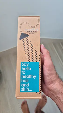 Brand new boxed Pure shower filter - unopened (suitable for hair and skin)