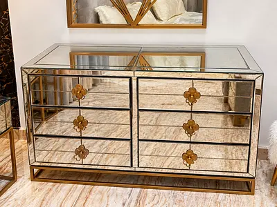 Luxury Glass Dresser | Dubai Marina