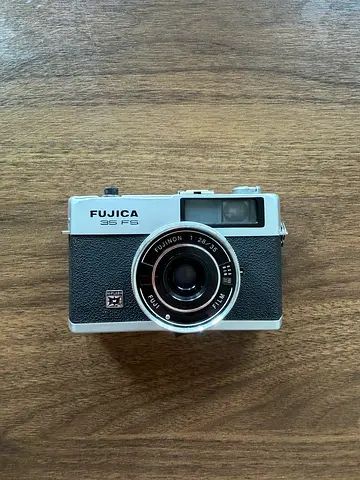 Fujica 35-Fs Vintage 35mm Point & Shoot Film Camera - Good Condition