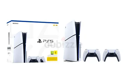 Sony PlayStation 5 Console (Disc) with 2 DualSense Controllers - Like New