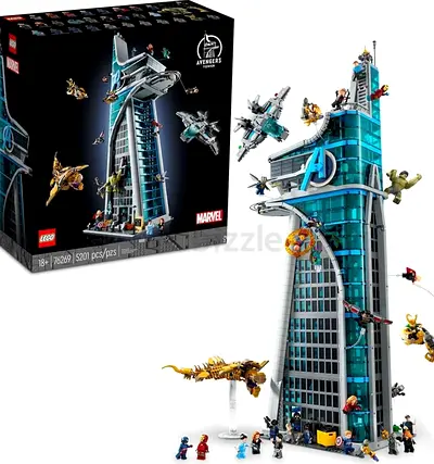 LEGO Marvel Avengers Tower 76269 - 5201pcs, Complete Set