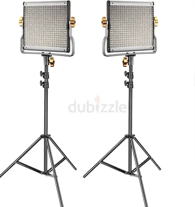 2 led light 2 batteries 2 softbox videography kit