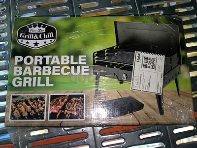 Portable Foldable Charcoal BBQ Grill - New in Box