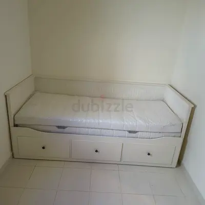 ✨ Beautiful IKEA HEMNES Daybed + 2 IKEA Mattresses ✨ 🛏️ Stylish daybed with 3 large storage drawers