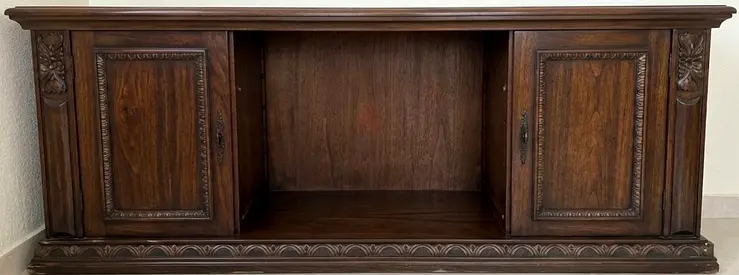 Direct from first owner - Solid wooden table / chests [Used in good condition] - Set of 3 Nos.