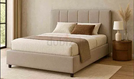 Premium Quality Cotton fabric king Bed Available