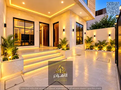 Opposite Al Safeer Mall | Exceptional luxury villa for sale in Al Zahia | 5 bedrooms, G+2 | Custom-finished | Competitively priced