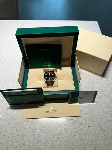 Rolex Submariner Two-Tone Gold and Steel 2018 Mint Condition