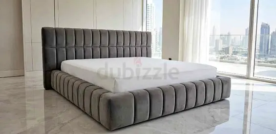 Premium Quality Cotton fabric king Bed Available