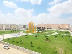1 Bedroom Hall with balcony// front on Muwailah Park// open park view// Ready to move