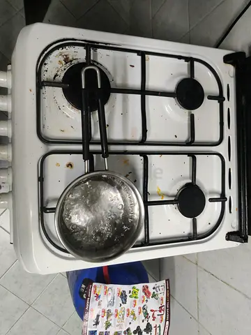 Portable Neivica 4-Burner Gas Stove with Oven