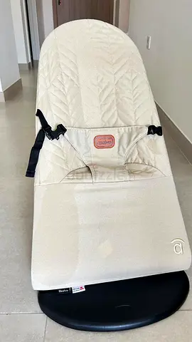 ASALVO Baby Bouncer, 63 x 75 x 39 cm, Beige