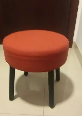 MÖRTFORS Pouffe Red