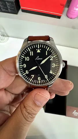 Laco Genf.2.D 40mm German Pilot Watch | As New | Full Set