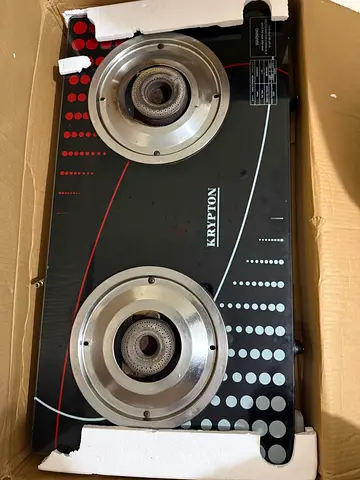 Ikon glass gas stove 2 burner