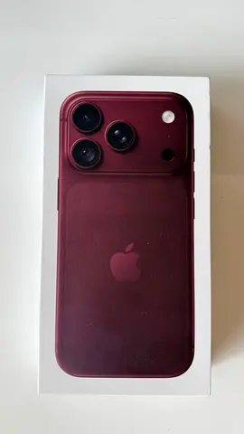 Apple iPhone (sealed box) - Red/Maroon