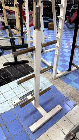 Vertical weight plate storage rack - sturdy gym plate holder