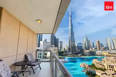 Bright and Spacious I Furnished I Full Burj Views
