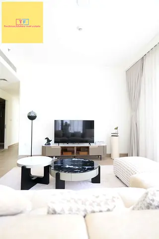 funished 2BR Apartment | big living room | Multiple Views