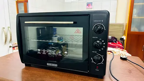 Black+Decker Electric Oven Toaster — 
45L Toaster Oven
1800W